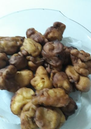 Una foto de Buñuelos de banana