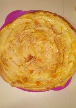 Una foto de Tarta de manzana fácil