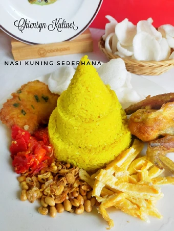 Cara Mudah Membikin Resep  Nasi Kuning Sederhana yang Lezat, Enak