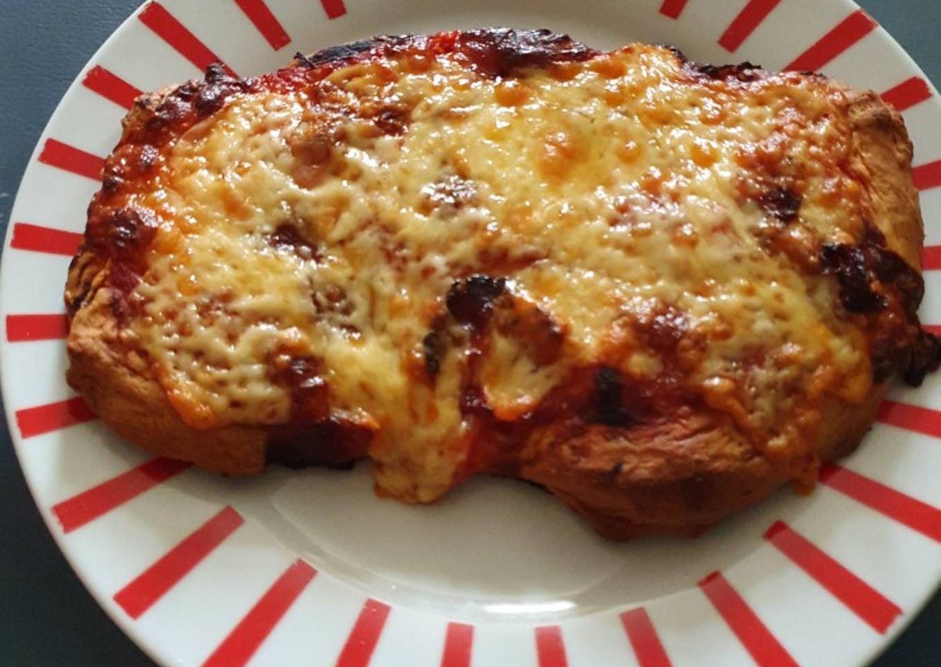 Twice baked Pizza