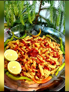 عکسی از دستور چیپس پاستا