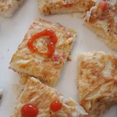 Egg toast A picture of Egg toast.