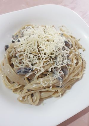 Foto resep Creamy Mushroom Pasta