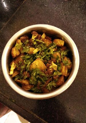 A picture of Masala Gobi Aalu.
