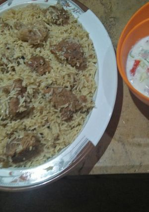 A picture of Beef pulao. #cookpadApp.
