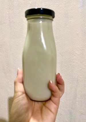 Hình của món Sữa Đậu xanh - khoai mỡ - cốt dừa.
