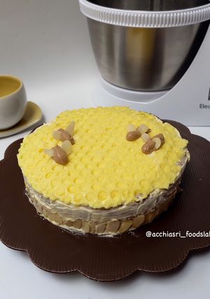 Foto resep Honeycomb Cake / Bolu Sarang Lebah