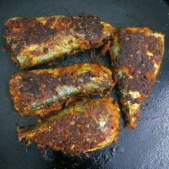 A picture of Mackerel Tawa Fry.