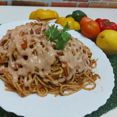 A picture of Spicy Spaghetti BBQ Flavour.