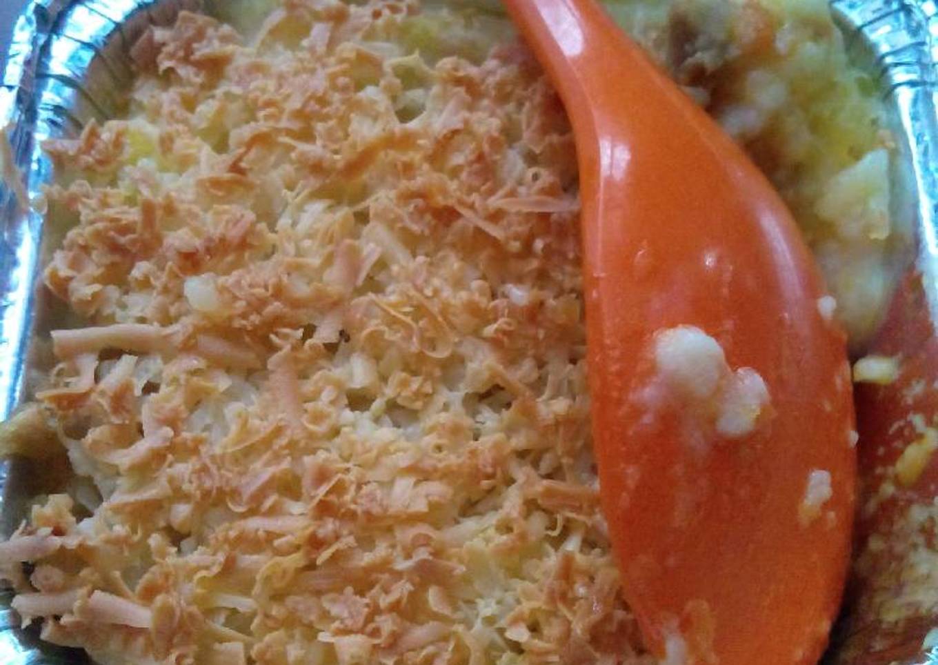 Cream Cheese Baked Potato (mpasi)