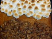 A picture of sweet potato casserole