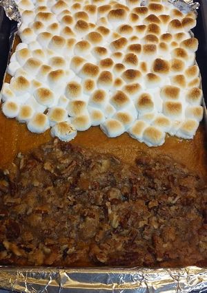 A picture of Sweet Potato Casserole.