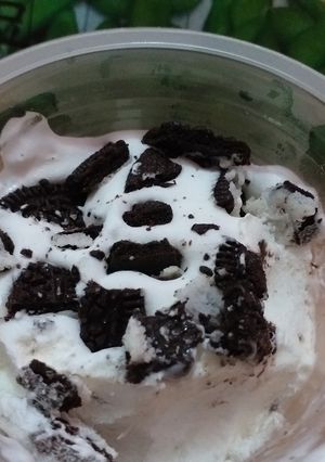 Foto resep Es Krim Oreo Lembut