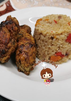 صورة لوصفة رز مبهر بالخضار