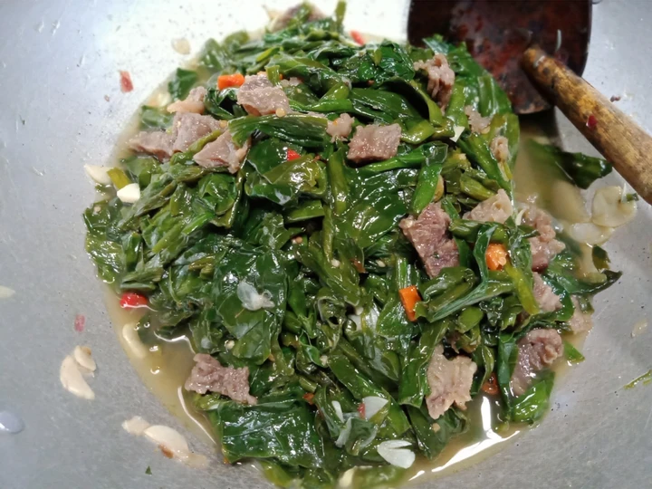 Cara Gampang Membuat Resep Oseng Mercon Genjer Dengan Tetelan Sapi yang Menggugah Selera