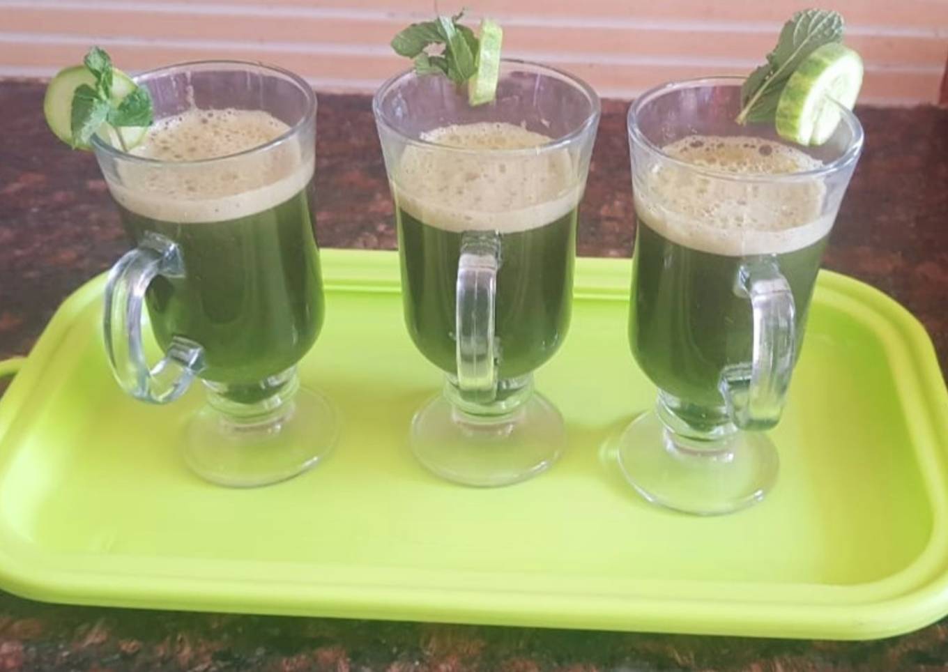 Cucumber mint cooler