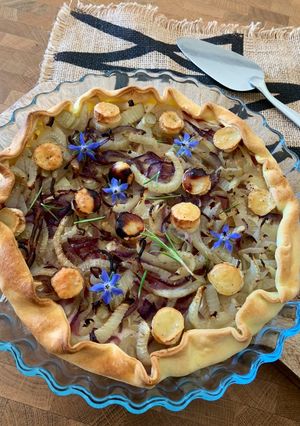 Une photo de ☆Tarte Fenouil et Chèvre☆