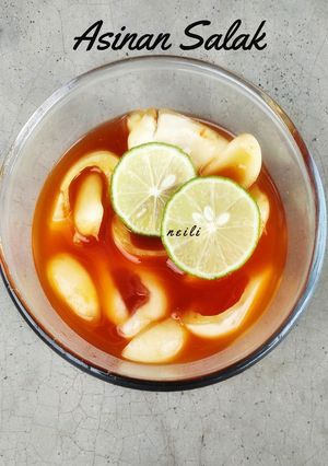 Foto resep Asinan Salak Pedas