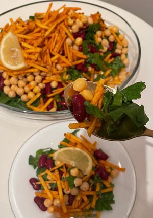 صورة لوصفة سلطة البقوليات لذيذة 🥗