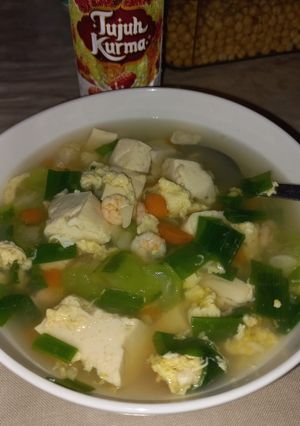 Foto resep Sup tahu oyong