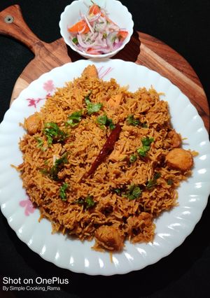 A picture of Spicy Chicken Pulao.