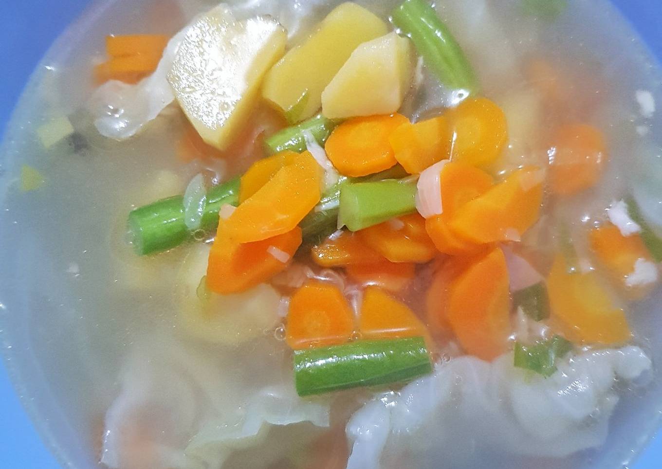 Sayur sop (tanpa ayam)