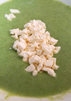 Una foto de Crema de brócoli
