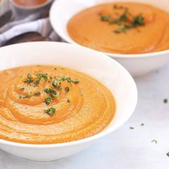 A picture of Thai Butternut & Carrot Soup.