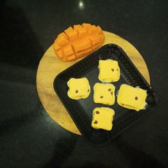 Mango Ice Cream Bites A picture of Mango Ice Cream Bites.