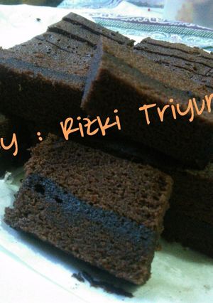 Foto resep Brownies Kukus Nyoklat