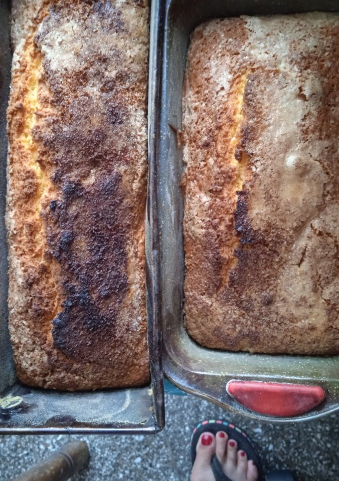Una foto de Tortita de coco, vainilla y limón 🍋🥳🥳🥳🍋🍋🍋🥳