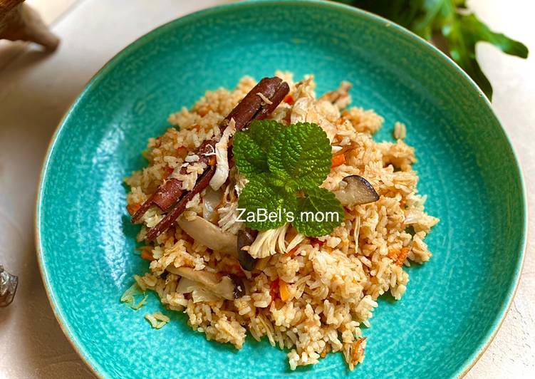 Rahasia Membuat Nasi Ayam Kfc Rice Cooker Yang Pernah Viral Ala Zabels Mom Yang Enak