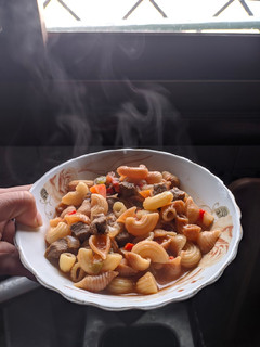 Una foto de Guiso de fideos práctico