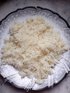 A picture of Boiled Rice😋.