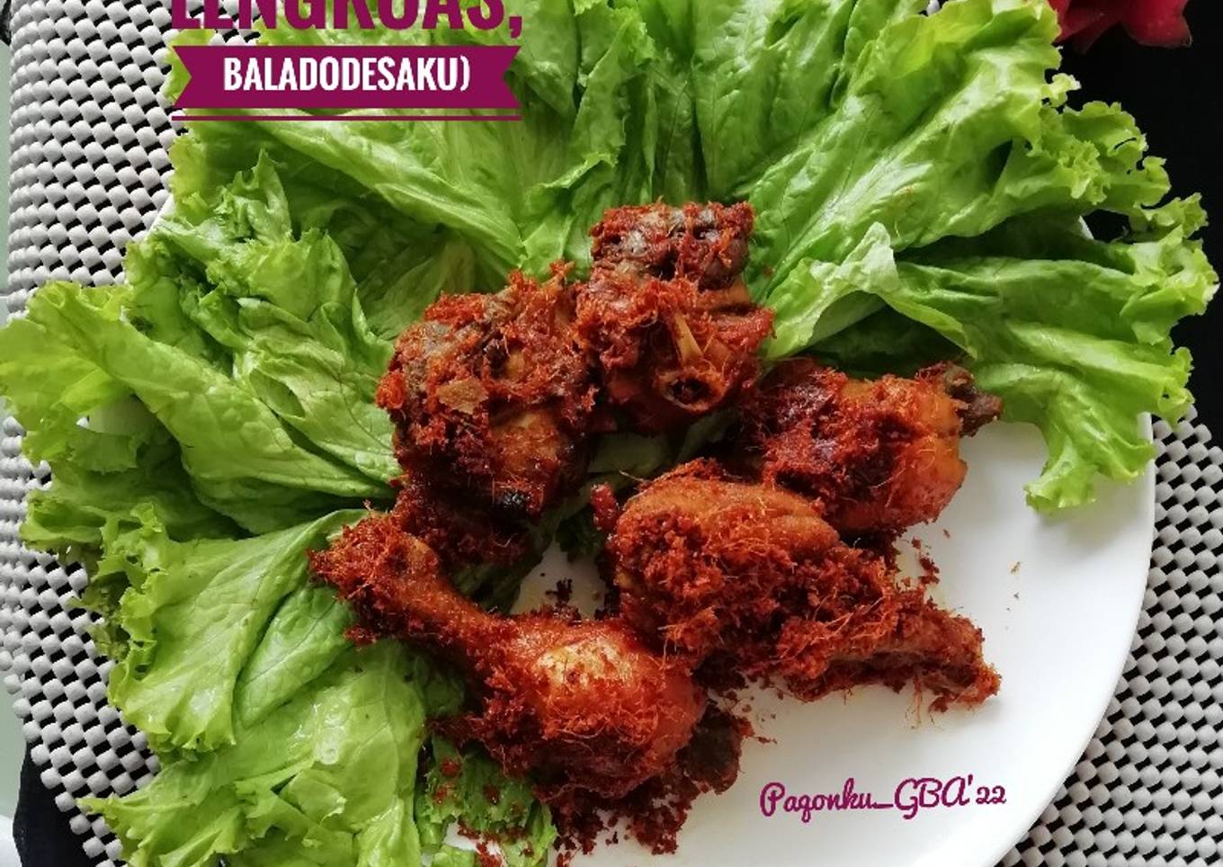 736.Ayam Goreng Lengkuas Pedas (RacikIkanGoreng & DesaBalado)