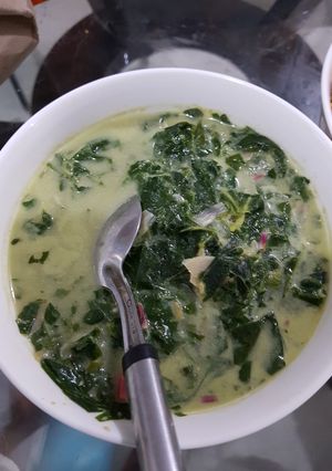 Foto resep Daun ubi tumbuk Medan sederhana