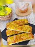 Frittata de courgettes /jambon