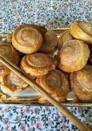 Foto principal de Rollitos caramelizados de azúcar y canela