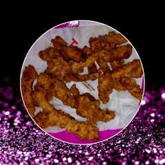 A picture of Crispy chicken strip.