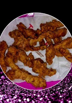A picture of Crispy chicken strip.
