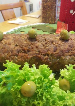 Una foto de Rollo de carne molida