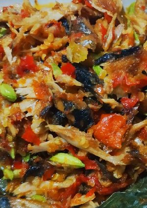 Foto resep Balado pete & suwir pindang tongkol