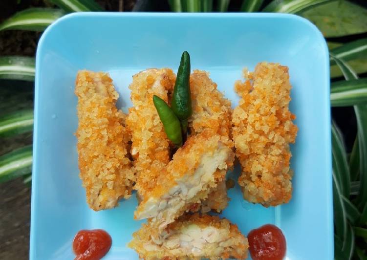 Cara Gampang Menyiapkan Nugget Tempe, Sempurna