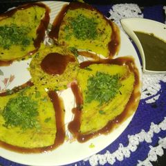 A picture of Suji pan cake.