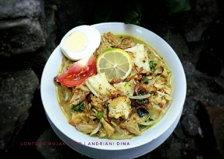 Resep Rujak Soto / Lontong Rujak Soto Anti Gagal