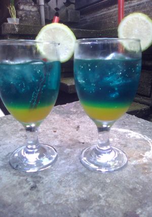 Foto resep Ice blue ocen