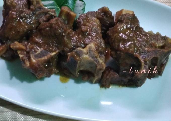 Resep 216 Iga Masak Kecap Pedas Oleh Tunik Cookpad