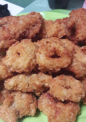 Foto resep Cumi balut tepung roti crispy ala Niezz