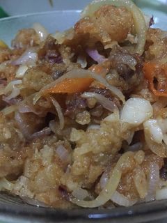 Foto resep Cumi Goreng Tepung Tiram Pedas