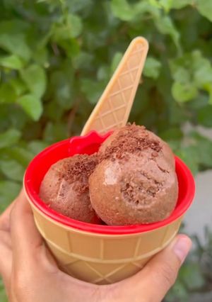 Foto resep Eskrim homemade sehat